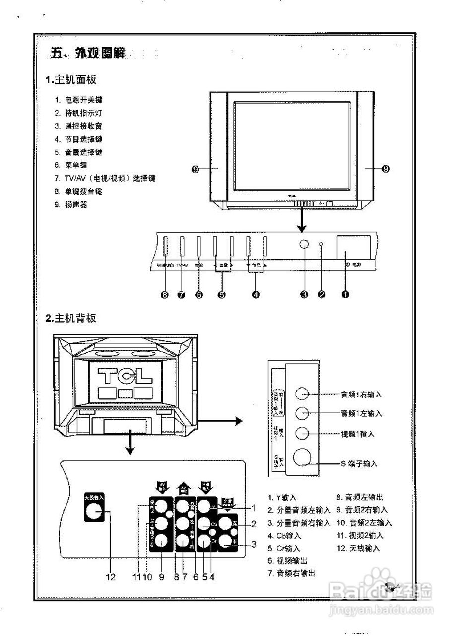 TCL王牌AT25286彩电使用说明书:[1]