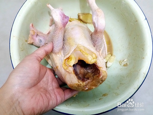 盐鸡的制作方法