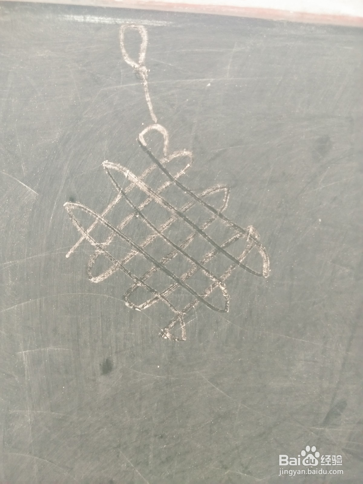 “中国结”的简笔画法