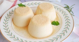 香浓爽滑❗豆乳布丁的做法