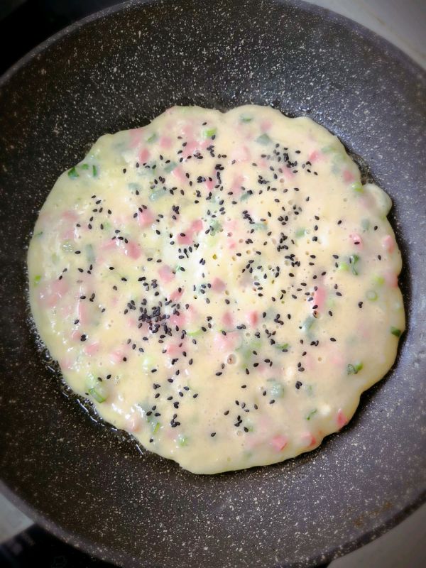 减脂土豆火腿鸡蛋饼