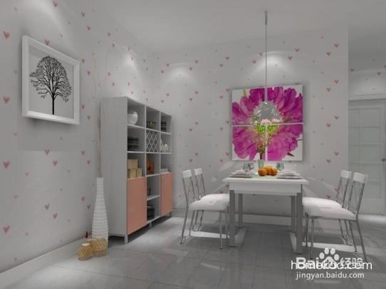 温馨舒适的餐厅效果图