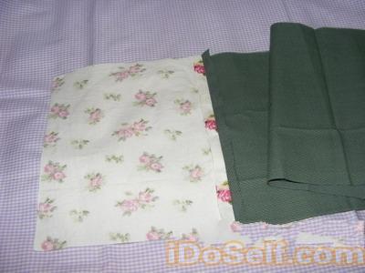 蝴蝶结长款布艺钱包的制作教程