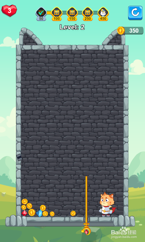 The Rise of Cat Hero的Level 2怎样通关