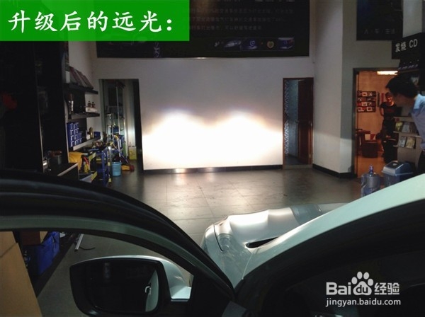 前沿车改深圳思锐改灯 奥迪Q5双氙气灯 天使眼