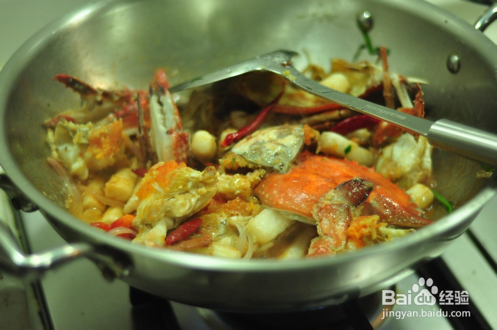 应该这样做梭子蟹炒年糕