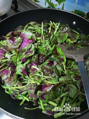 炒苋菜的做法