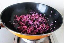 苋菜炒饭的做法