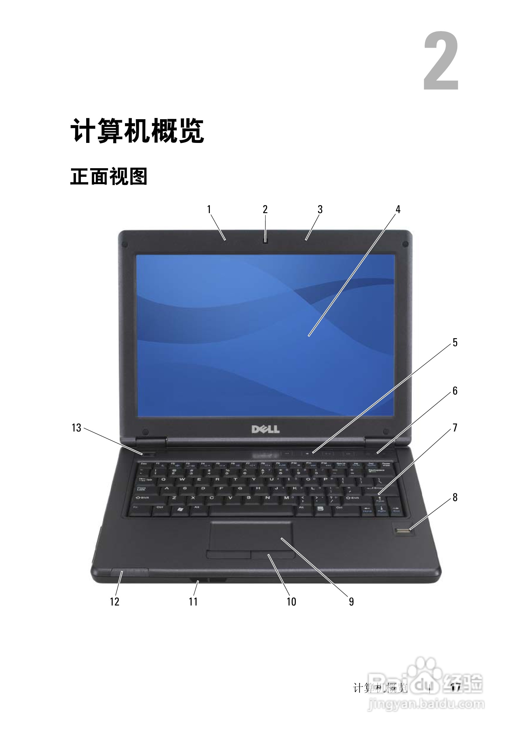 戴尔Vostro 1200笔记本电脑使用说明书:[2]