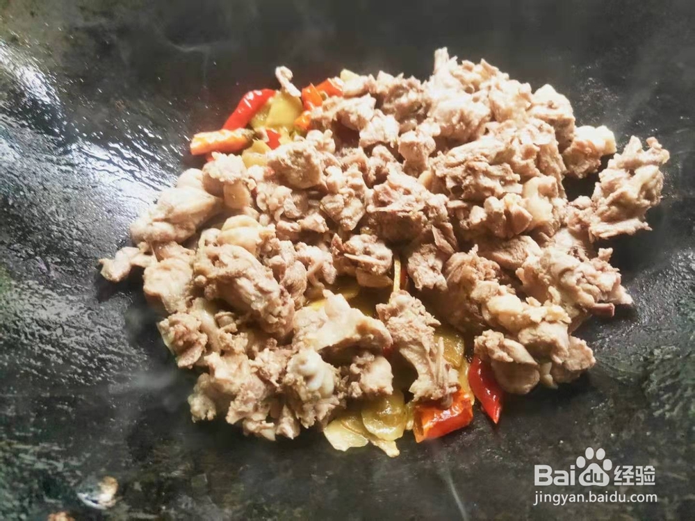 泡椒魔芋烧鸭边腿---便秘小菜谱