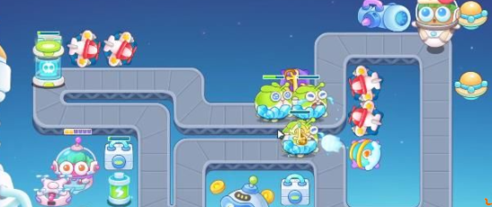 保卫萝卜4太空50关攻略