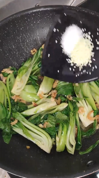 海米炒油菜怎么做？