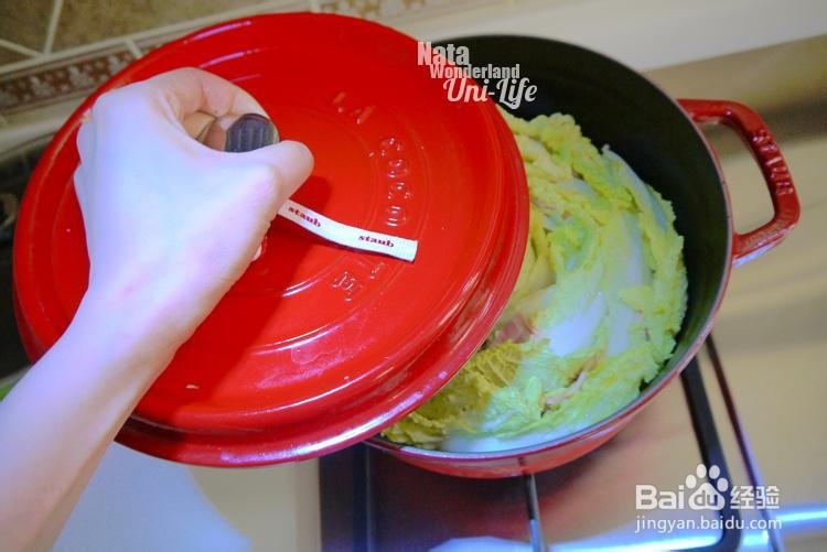 赞不绝口的培根白菜锅