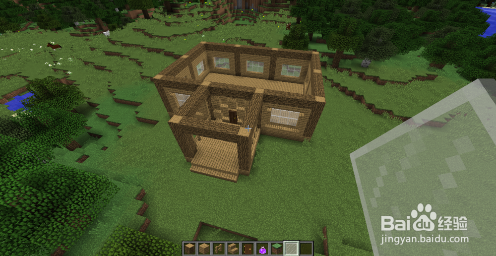 如何在《我的世界》建造一个简约的小型别墅2