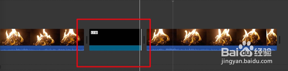 imovie怎样给视频添加黑屏字幕