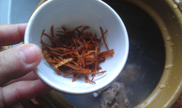 菰米瑶柱虾干粥