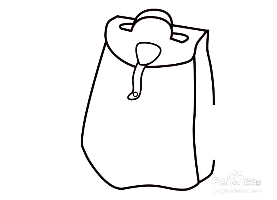 怎么画旅行包简笔画