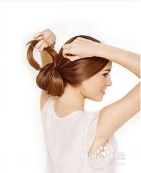 甜美大气型发髻