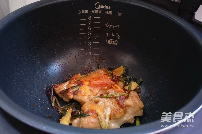 电饭煲【姜葱焗鸡腿】