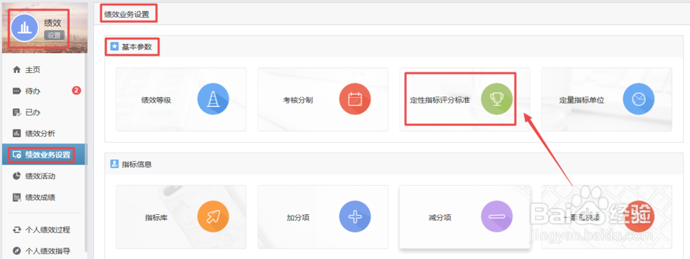 如何设置有谱eHR绩效应用的基本参数