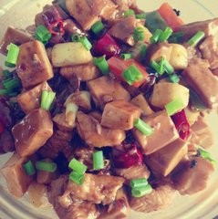 干子鸡丁的做法?