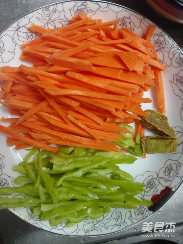 咖喱炒面的做法