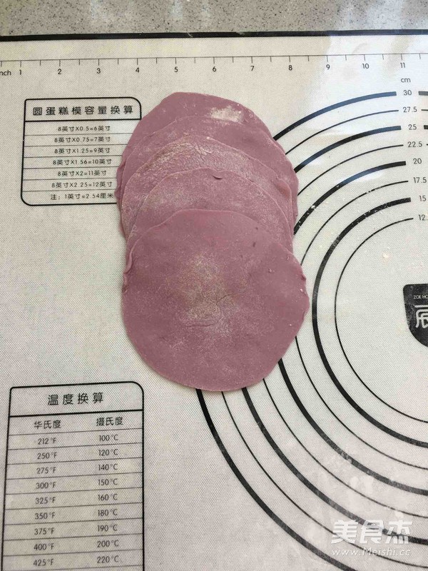 紫薯玫瑰花馒头