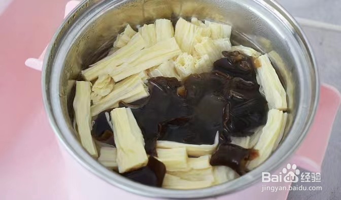 凉拌腐竹的做法