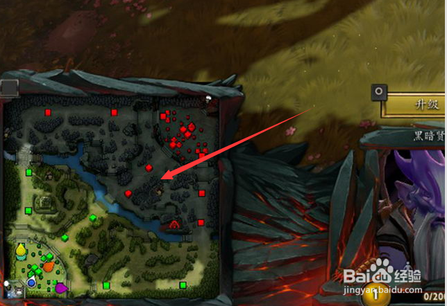 dota2小地图怎么换到左边