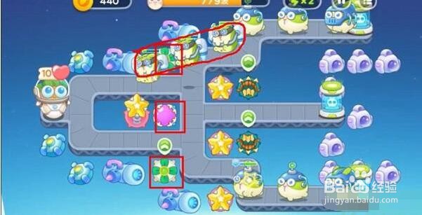 保卫萝卜4太空穿越第13关攻略