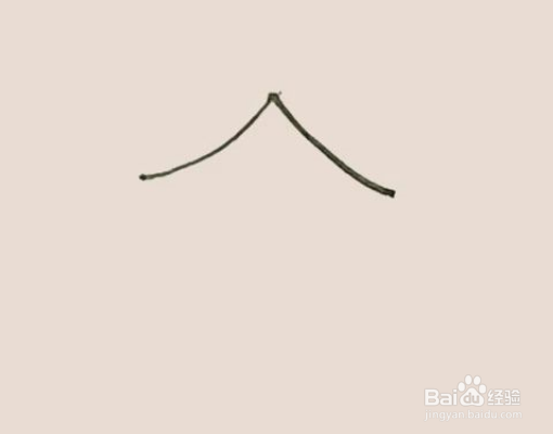 简笔画松树的简单画法