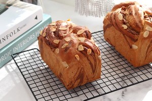 黑糖肉桂核桃吐司的做法