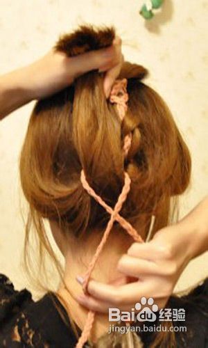 教你DIY波西米亚风发型
