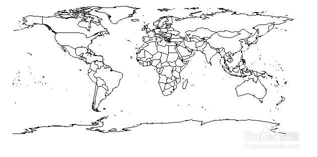 用R画各个国家的地图