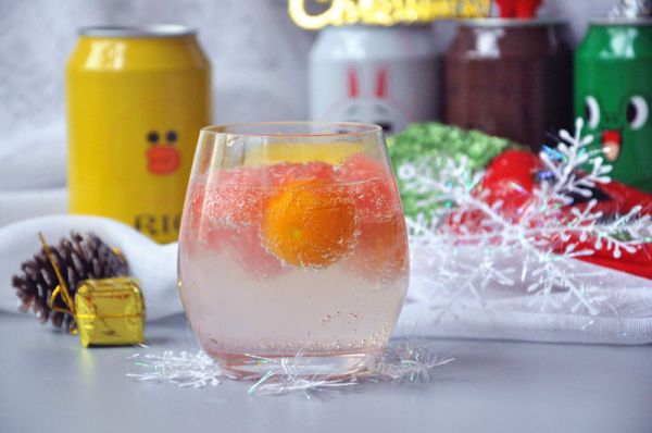 金桔西柚鸡尾酒