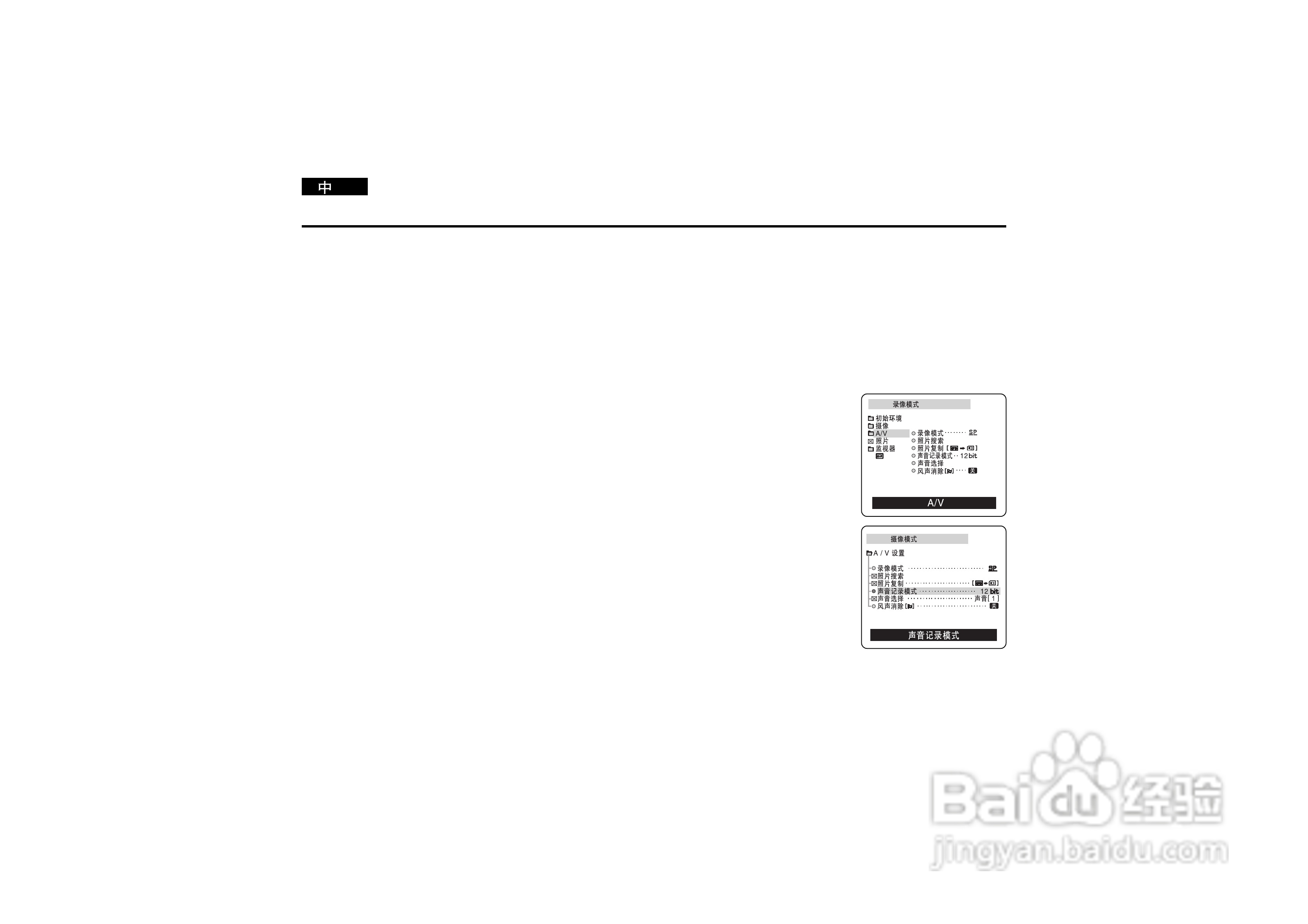 三星VP-D190MS数字摄录一体机用户说明书:[5]