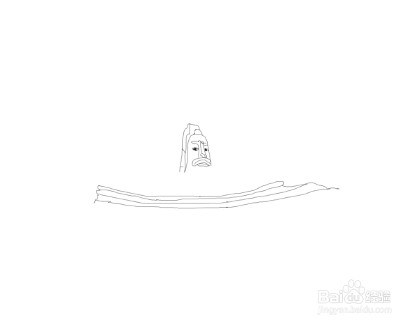 炎黄二帝儿童简笔画