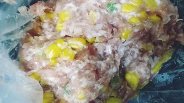 粟米肉末蒸冬瓜