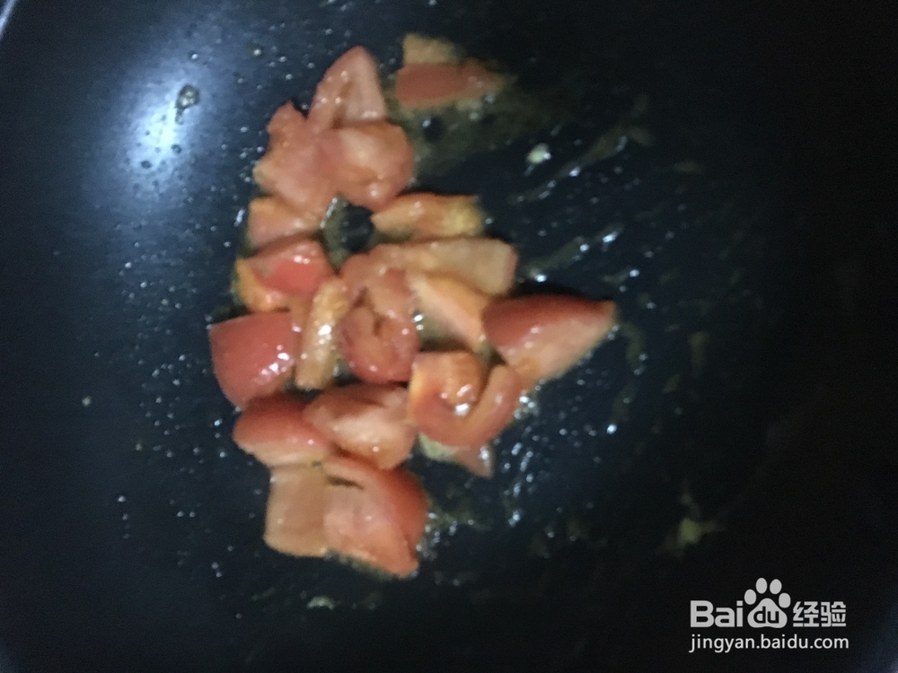 好吃的柿子炒鸡蛋
