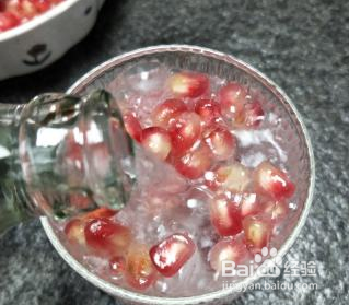 石榴气泡水怎么做