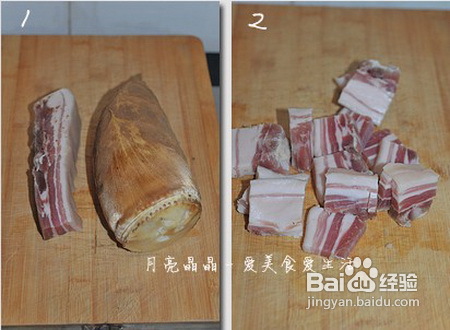 春天最鲜美的一锅汤－－咸肉炖毛笋