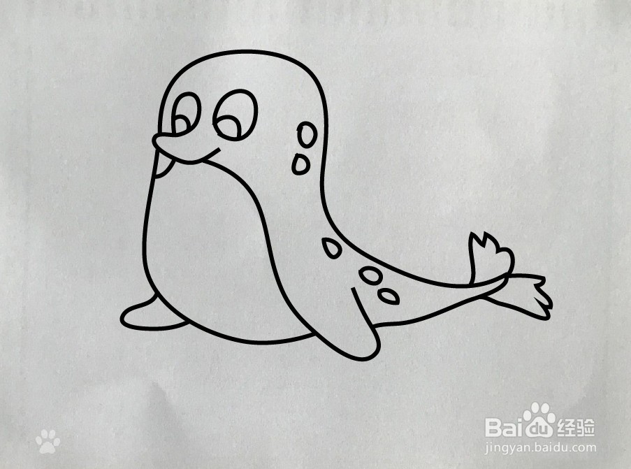 【简笔画】海犳的画法