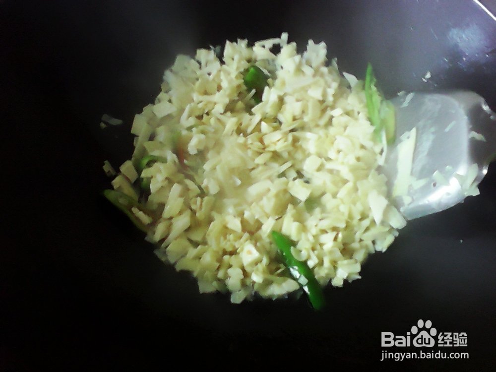 冬笋拌老坛酸菜