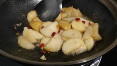 醋溜山药的做法