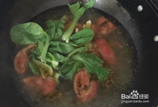 青菜汤的做法