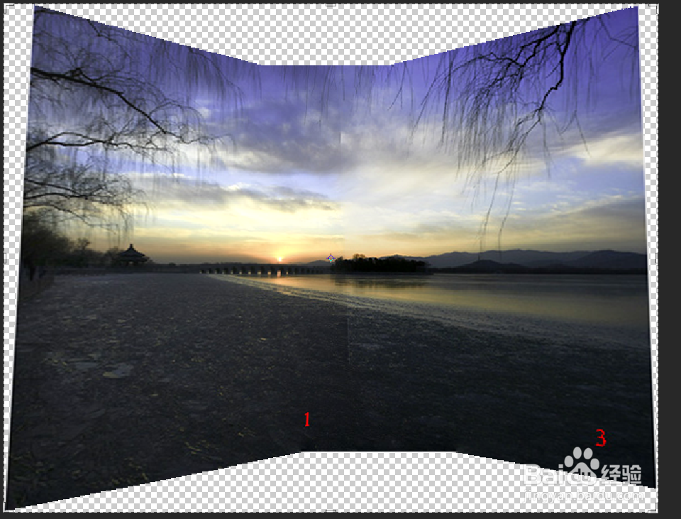 photoshop如何将全景图片进行拼接