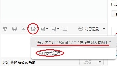 淘宝买家使用阿里旺旺设置自动回复和快捷短语