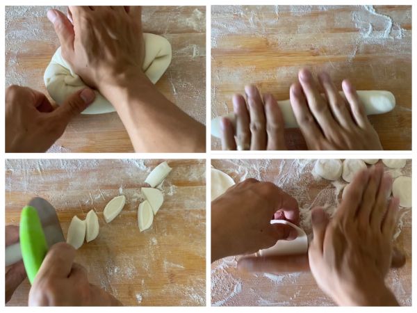 西葫芦鸡蛋素水饺