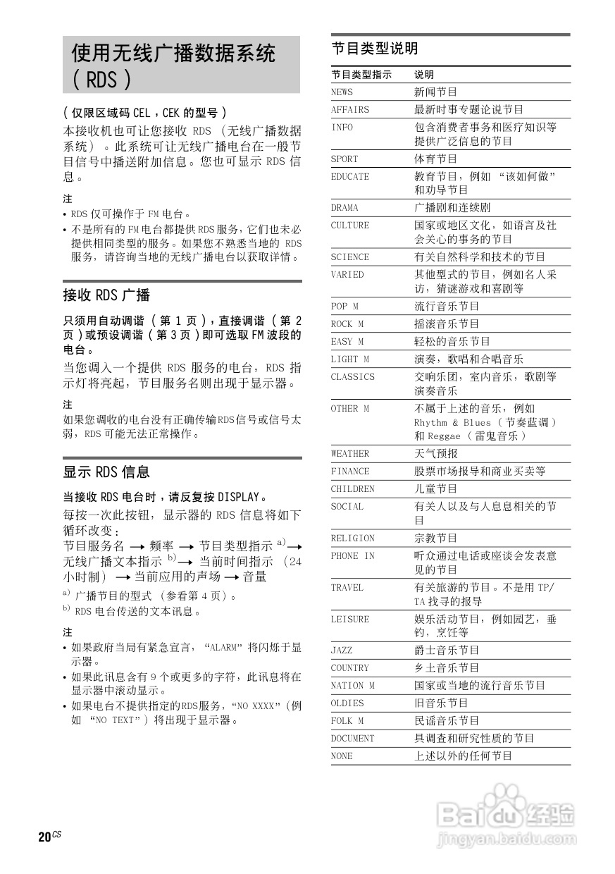 索尼HT-SL500家庭影院使用说明书:[4]