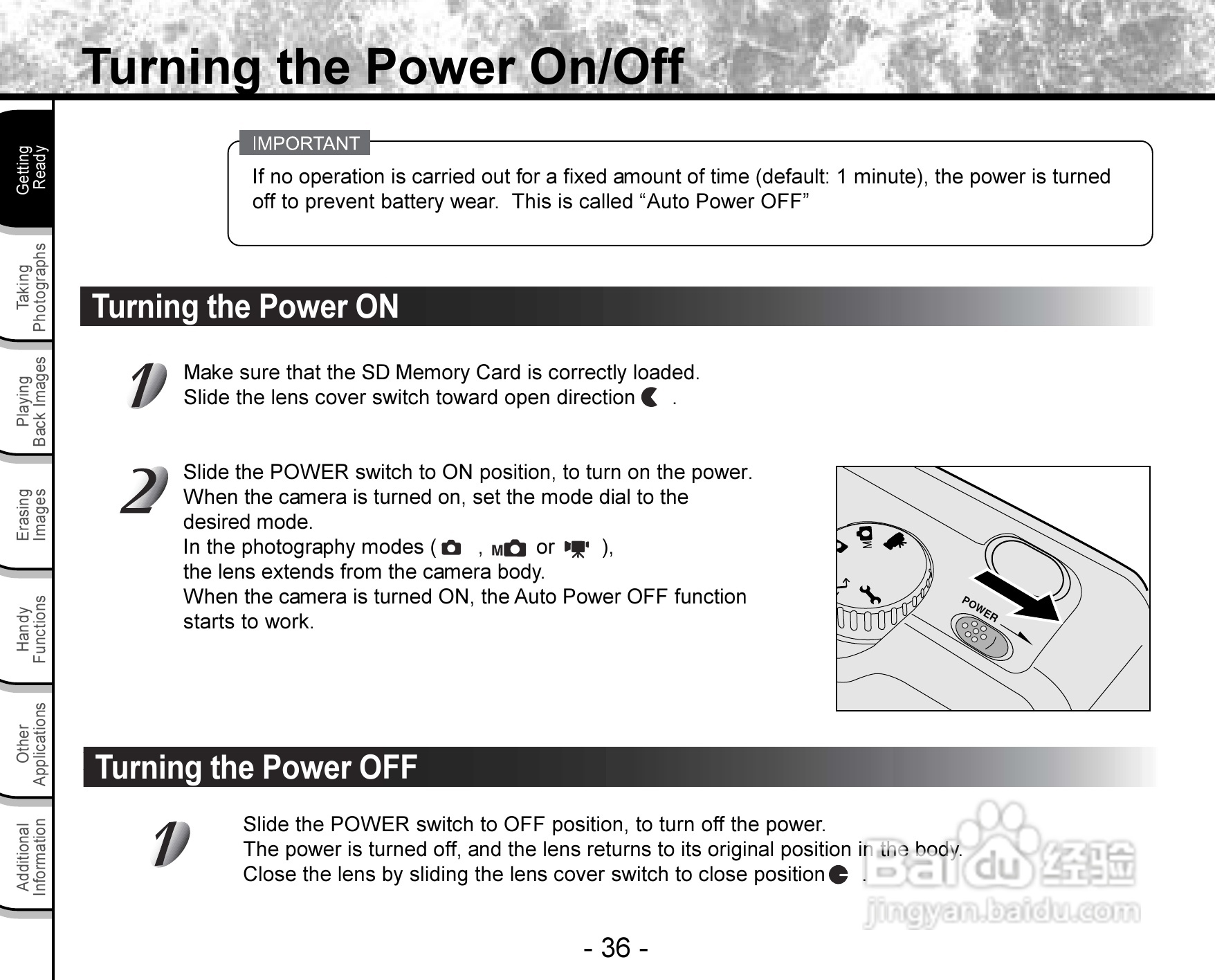 东芝PDR-3300数码相机使用说明书:[4]